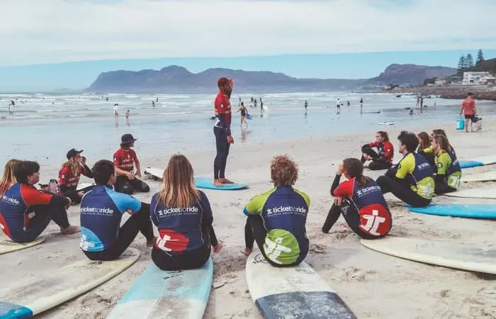 south africa surf instructor course ticket to ride isa level 1 surf coach course cape town durban