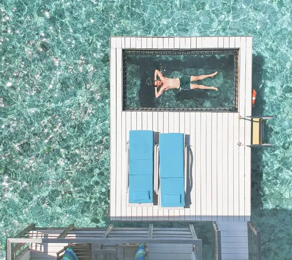 Holiday Inn Kandooma Surf Resort Maldives overwater bungalow 6