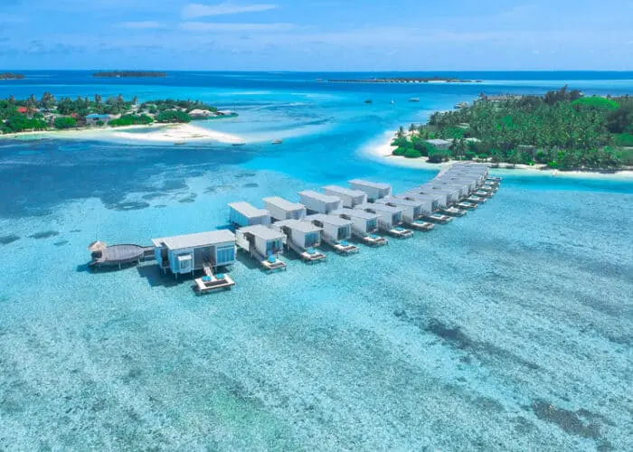 Holiday Inn Kandooma Surf Resort Maldives overwater bungalow 6