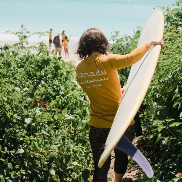 xanadu surf camp lombok learn to surf retreat longboard