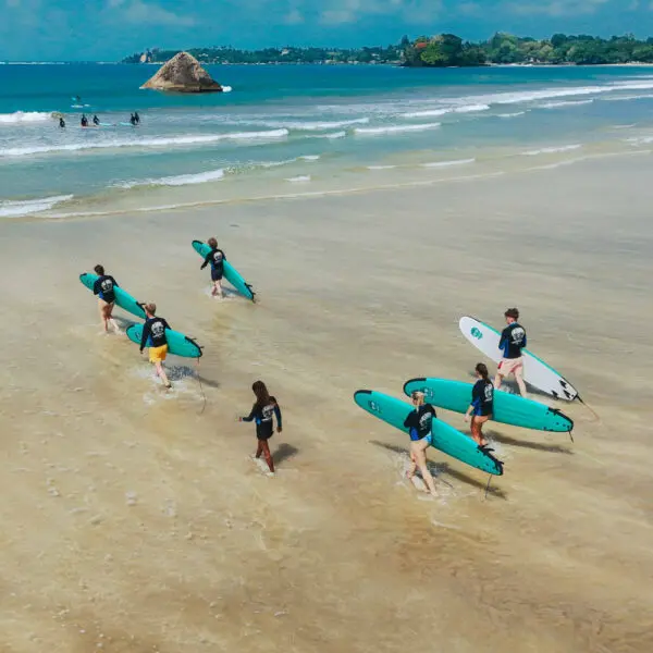 elsewhere weligama surf camp sri lanka learn to surf guiding south coast season stoked surf adventures