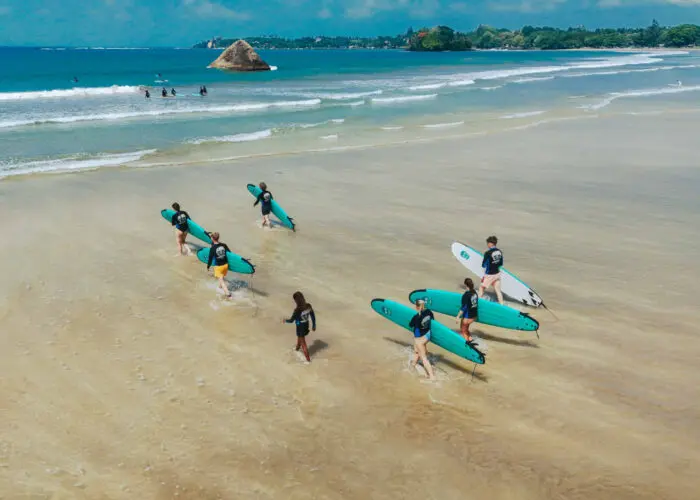 elsewhere weligama surf camp sri lanka learn to surf guiding south coast season stoked surf adventures