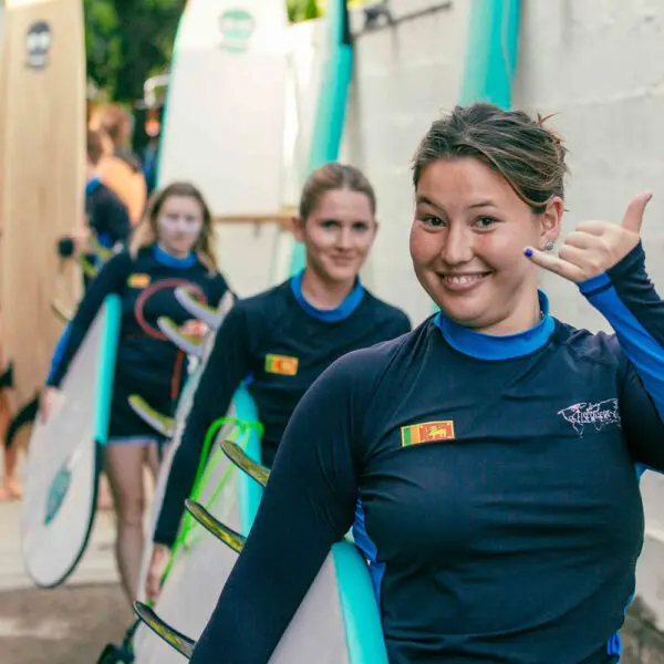 elsewhere weligama surf camp sri lanka learn to surf guiding south coast season stoked surf adventures