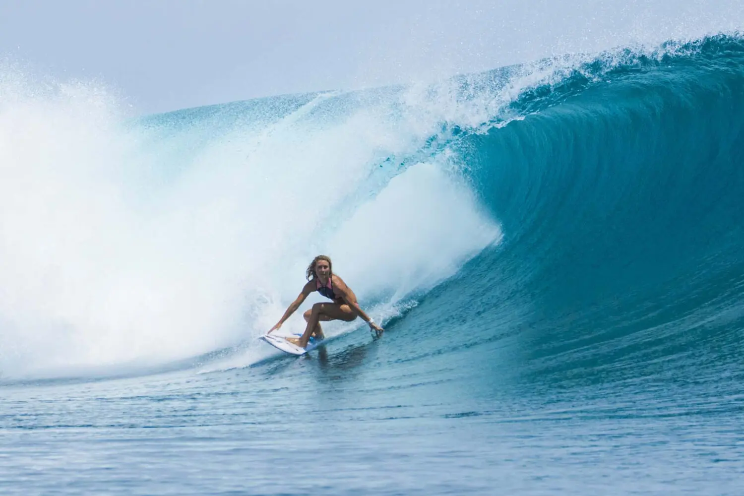 Ladies Only Retreat With Nikki Van Dijk At Pasta Point, Maldives surf retreat ladies only women maldives pasta point stoked surf adventures