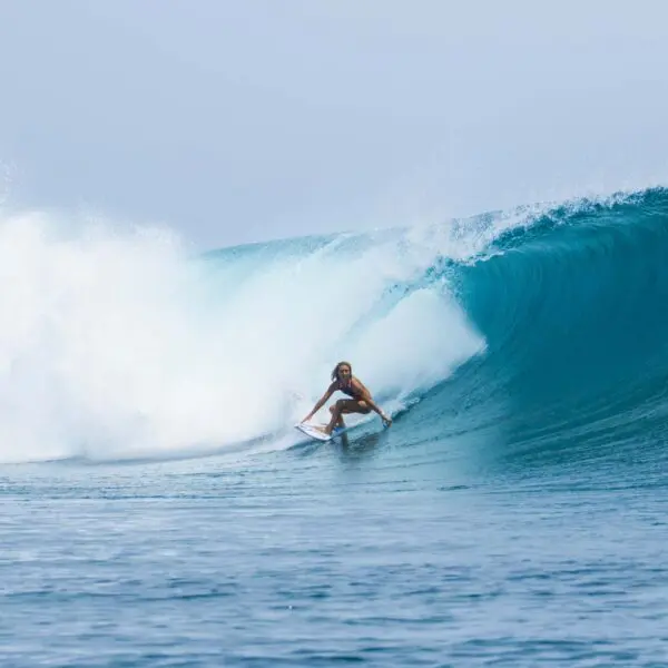 Ladies Only Retreat With Nikki Van Dijk At Pasta Point, Maldives surf retreat ladies only women maldives pasta point stoked surf adventures