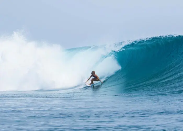 Ladies Only Retreat With Nikki Van Dijk At Pasta Point, Maldives surf retreat ladies only women maldives pasta point stoked surf adventures