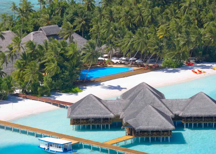 Medhufushi island resort maldives surf resort meemu atoll central atolls stoked surf adventures luxury surf trip