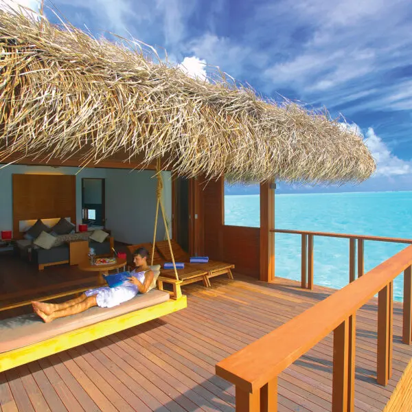 Medhufushi island resort maldives surf resort meemu atoll central atolls stoked surf adventures luxury surf trip