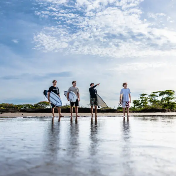 thunderbomb surf camp nicaragua guiding surf coaching stoked surf adventures central america surf trip