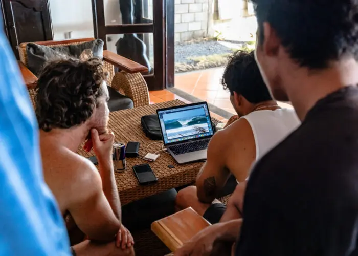 thunderbomb surf camp nicaragua guiding surf coaching stoked surf adventures central america surf trip
