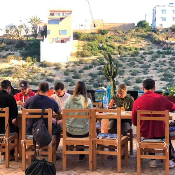 morocco surf instructor course tamraght surf paradise surf camp banana beach