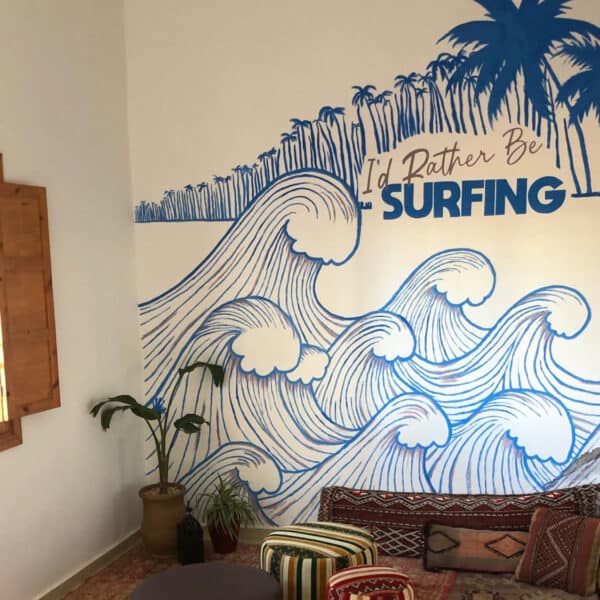 morocco surf instructor course tamraght surf paradise surf camp banana beach