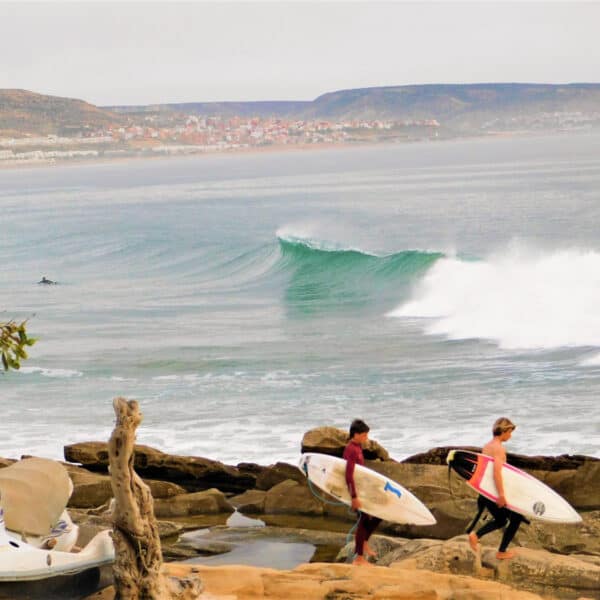 morocco surf instructor course tamraght surf paradise surf camp banana beach