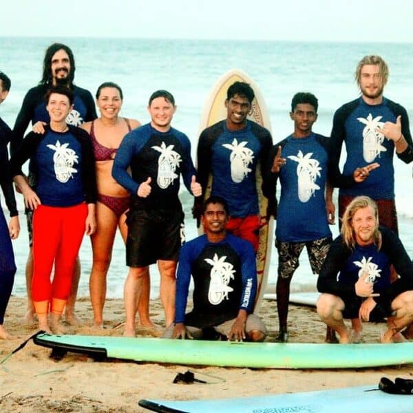 safa surf camp arugam bay sri lanka east coast learn to surf point break stoked surf adventures