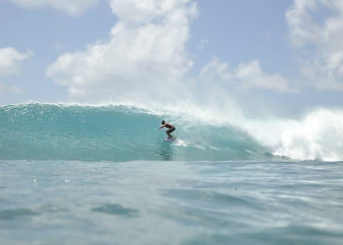 eq surf retreat maldives surf trip local island muli central atoll stoked surf adventures