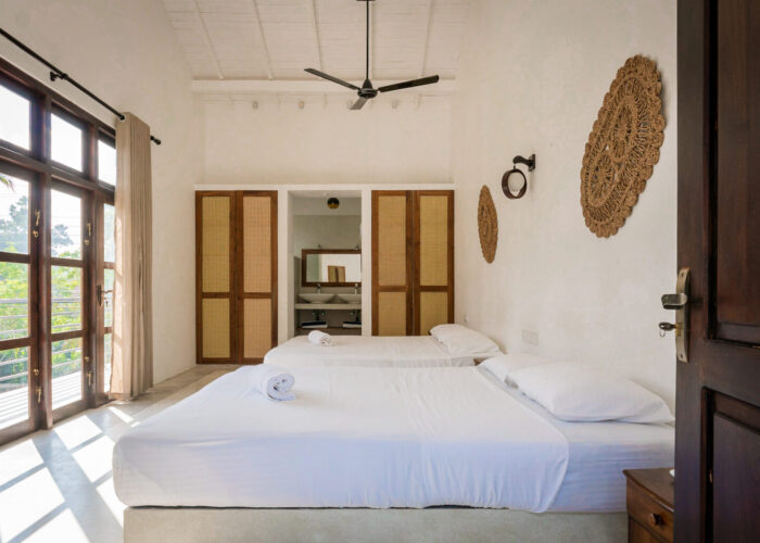 marshmellow surf camp sri lanka ahangama twin room