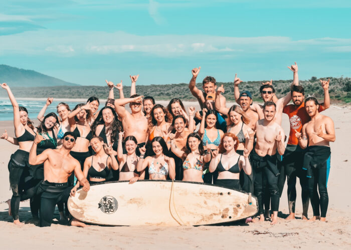 surf camp australia sydney learn to surf surfing camp east coast stoked surf adventures