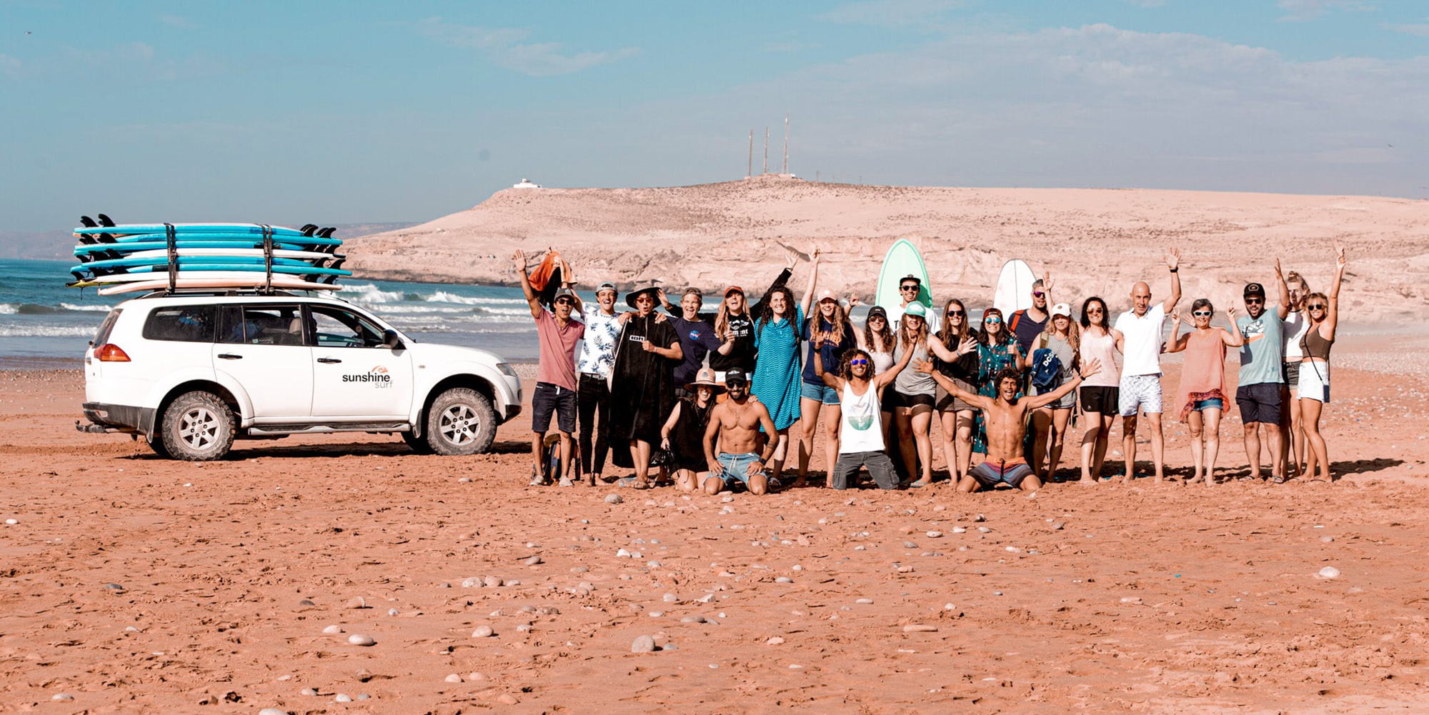 morocco surf camp sunshine surf camp tamraght taghazout learn to surf surf guiding yoga stoked surf adventures