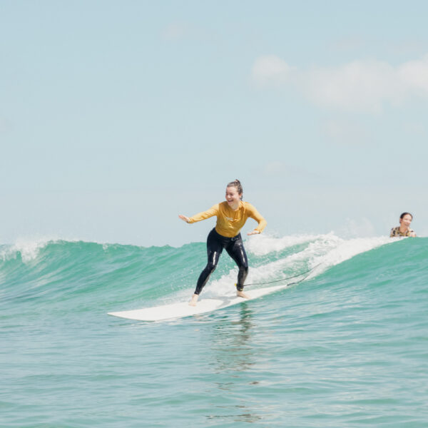 xanadu surf camp lombok learn to surf retreat longboard