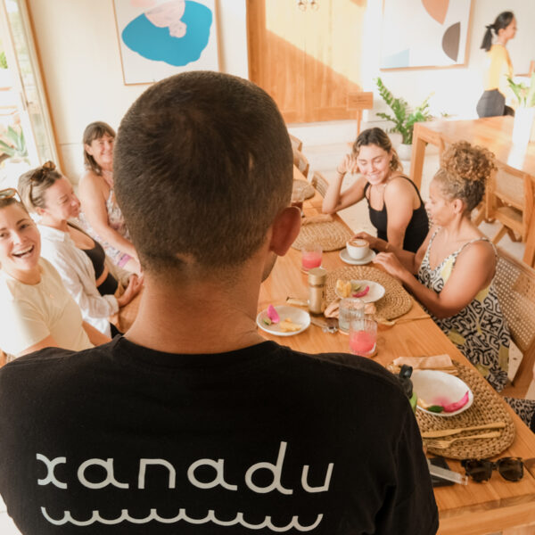 xanadu surf camp lombok learn to surf retreat longboard