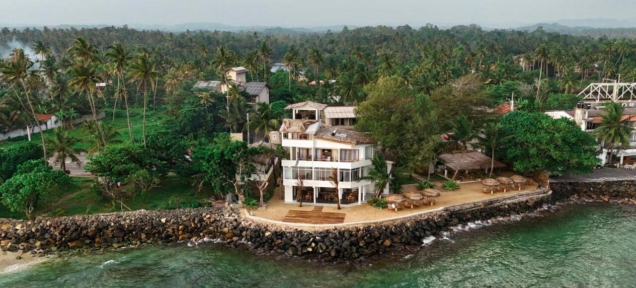 blue waves surf house sri lanka ahangama surf camp learn to surf boutique retreat